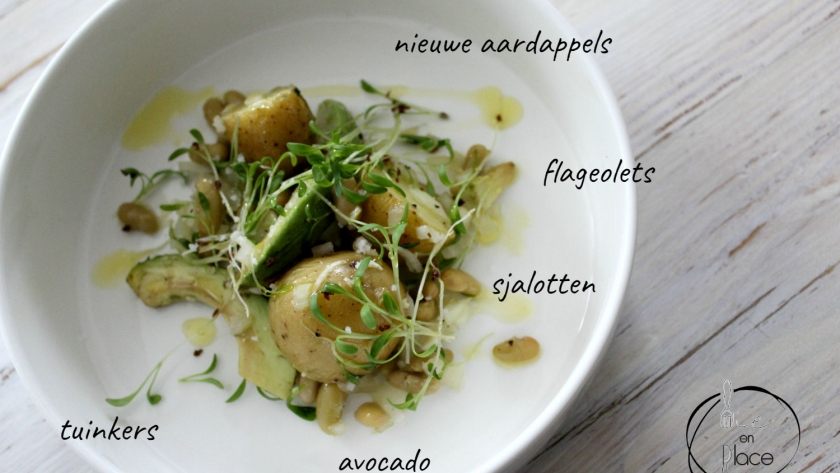 Mie en Place aardappelsla