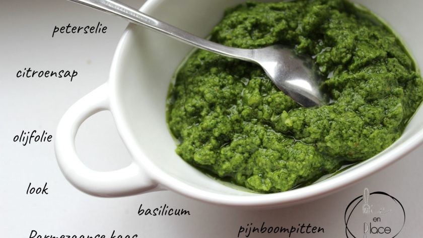 homemade pesto