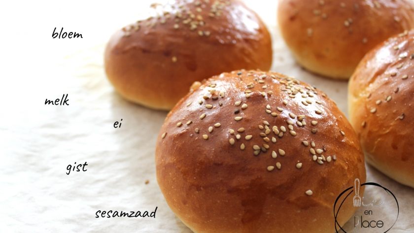 Mie en Place burgerbroodje
