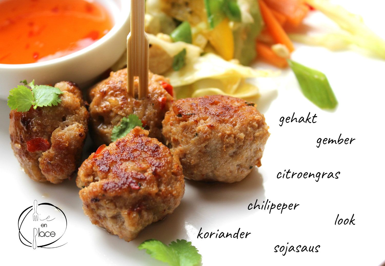 Mie en Place Thaise balletjes