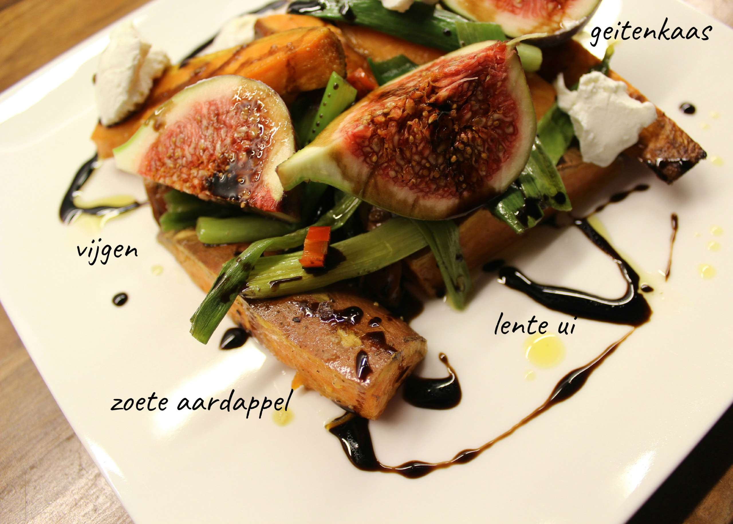 Mie en Place vijgen salade