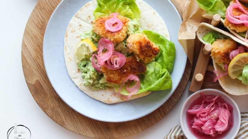 Mie en Place wraps met kipnuggets