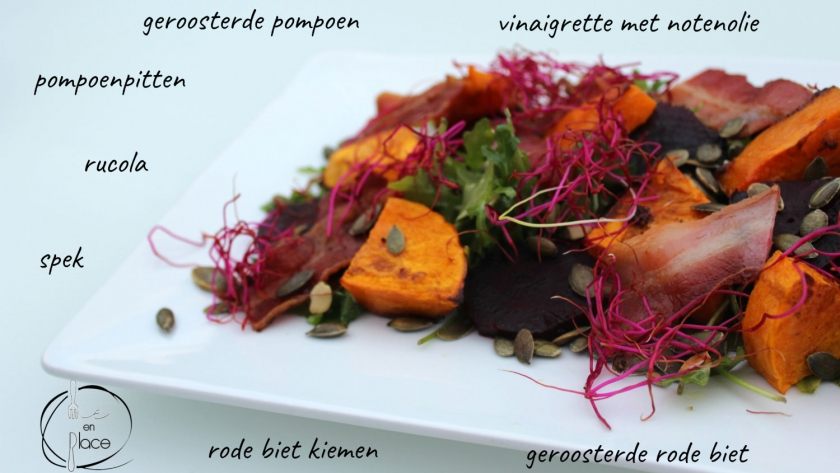 Mie en Place herfstsalade