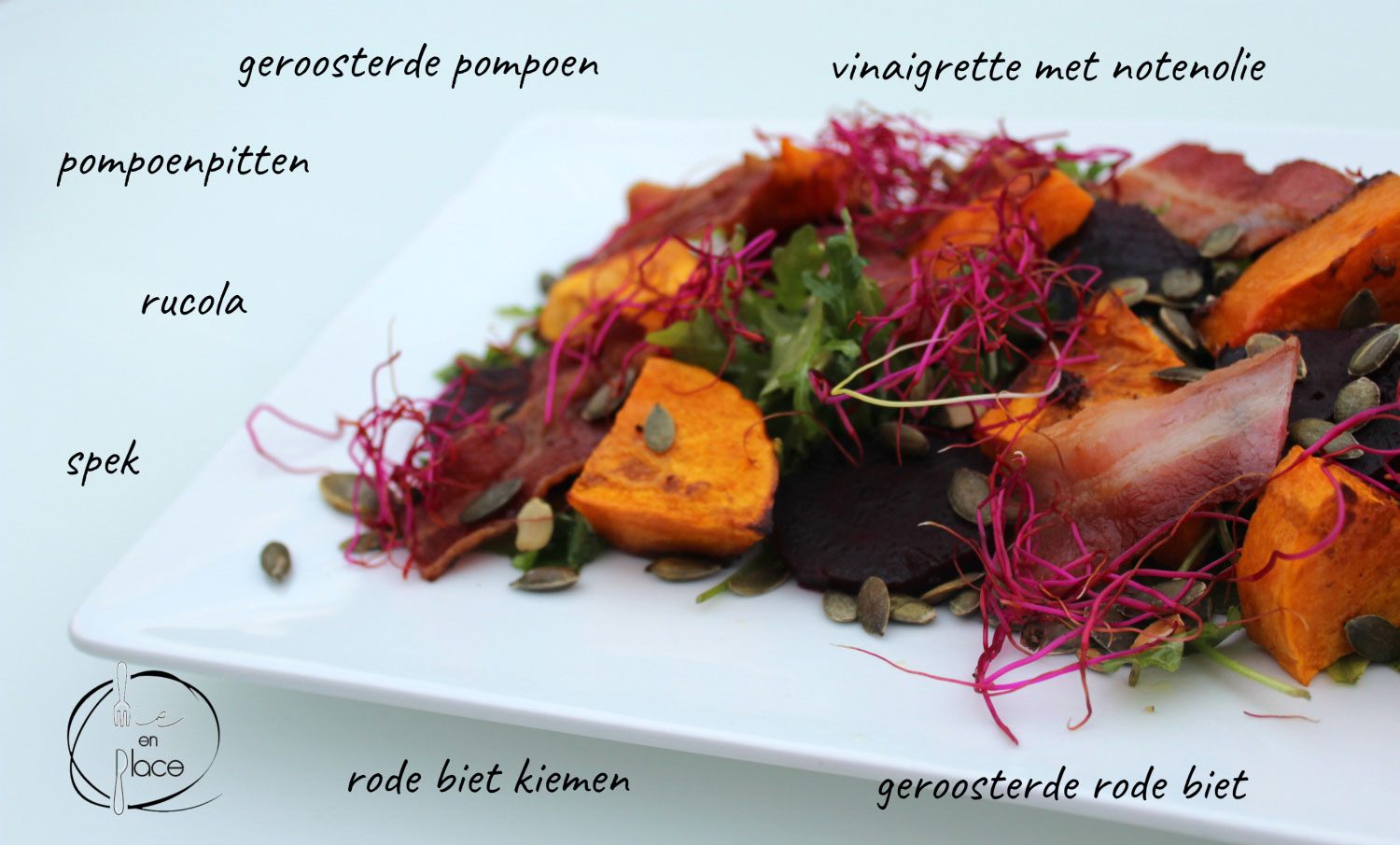 Mie en Place herfstsalade