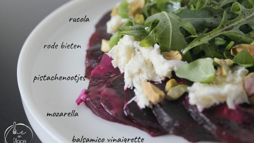 Mie en Place bietencarpaccio