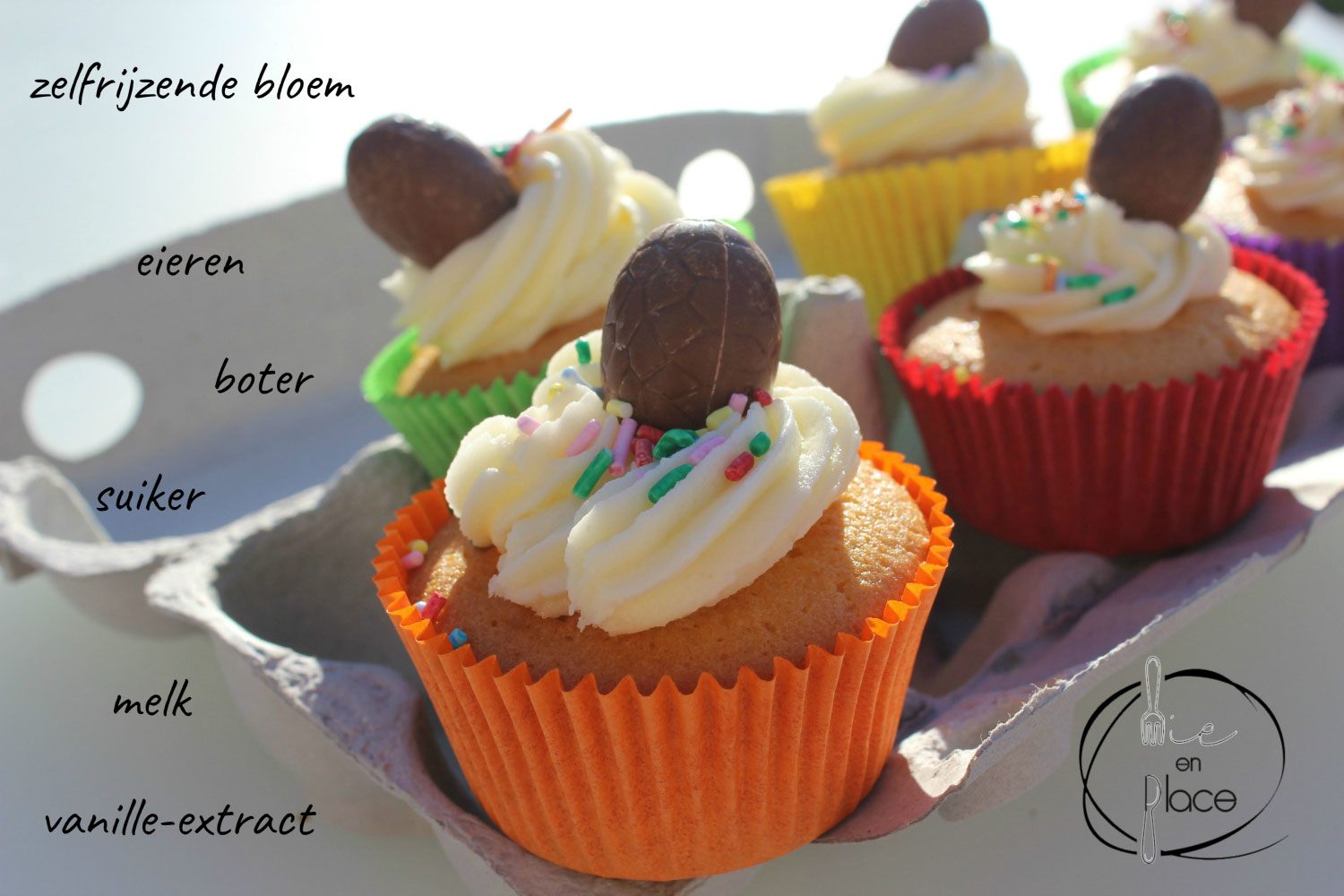 Mie en Place cupcakes