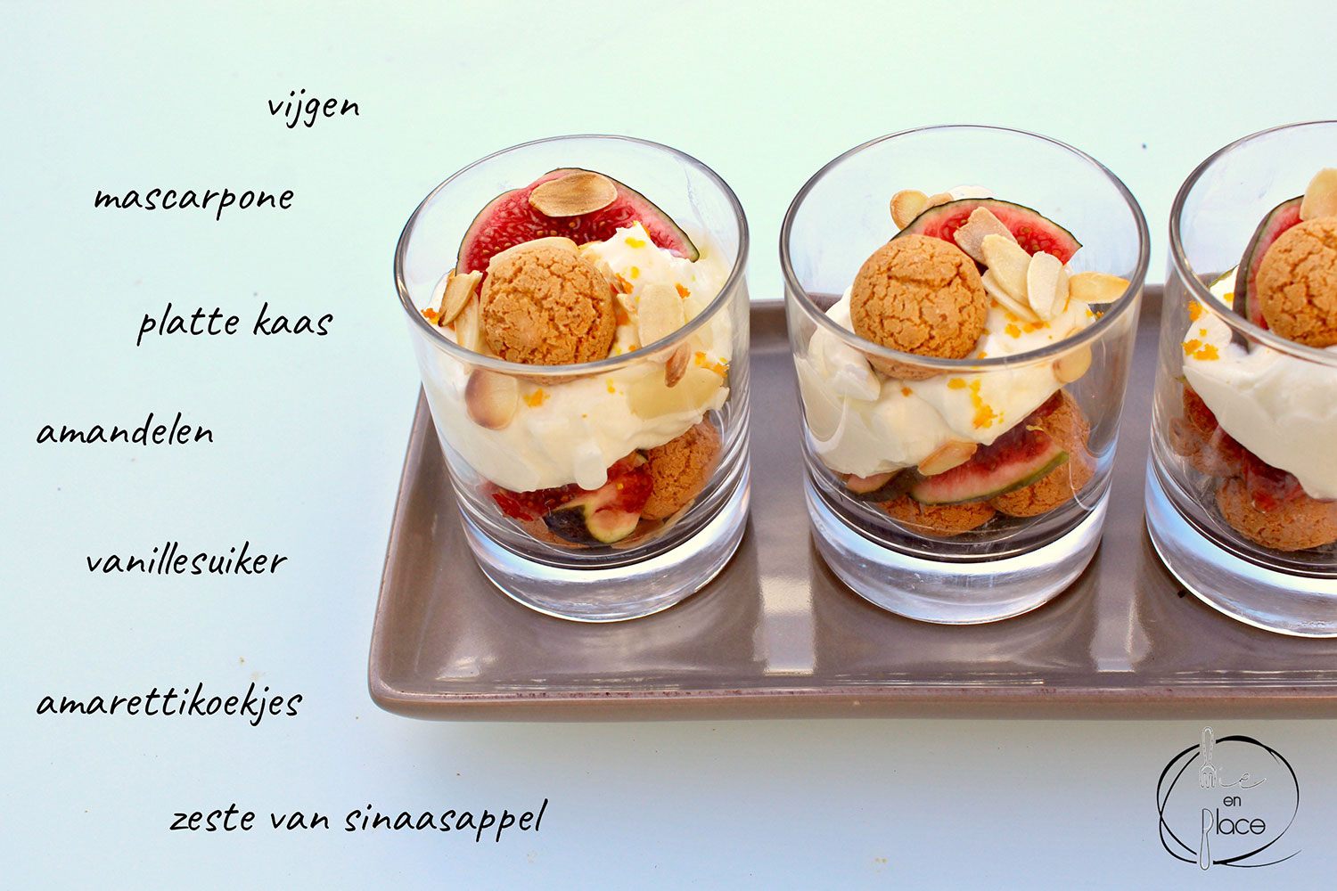 Mie en Place vijgendessert