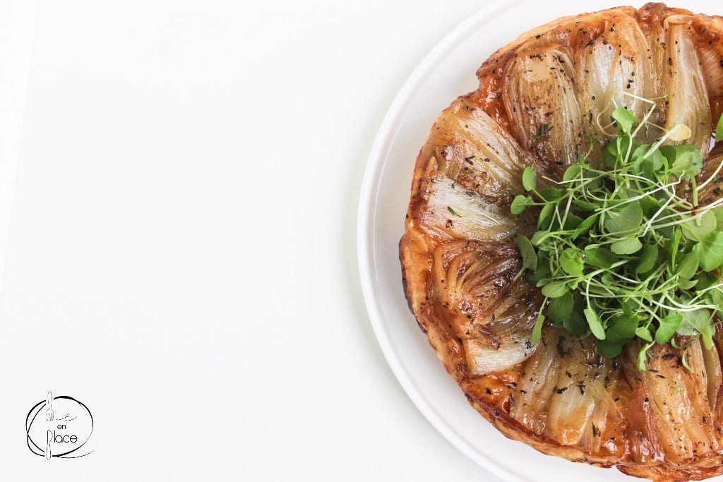 Mie en Place tarte tatin met witloof