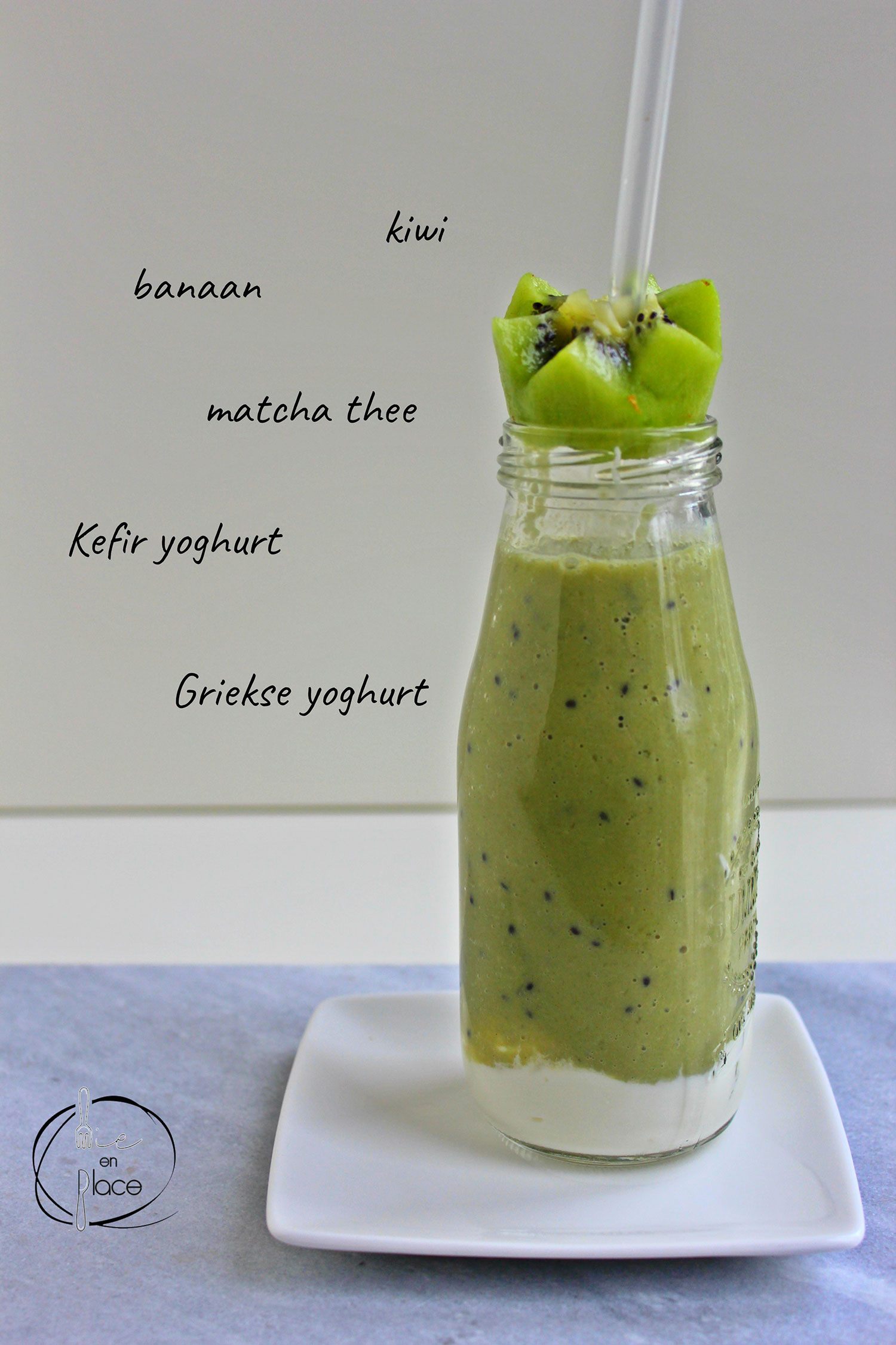 Mie en Place Matcha smoothie