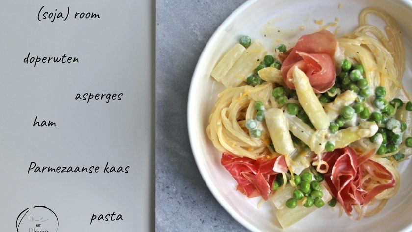 Mie en Place pasta met erwten