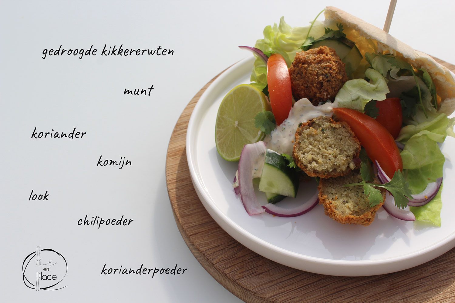 Mie en Place falafel