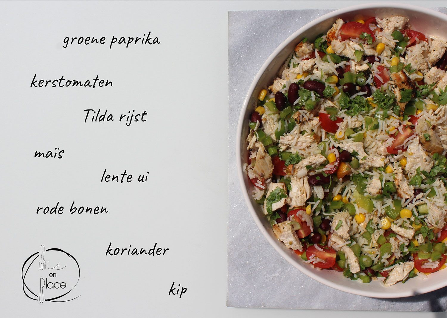 Mie en Place rijstsalade (Tilda)