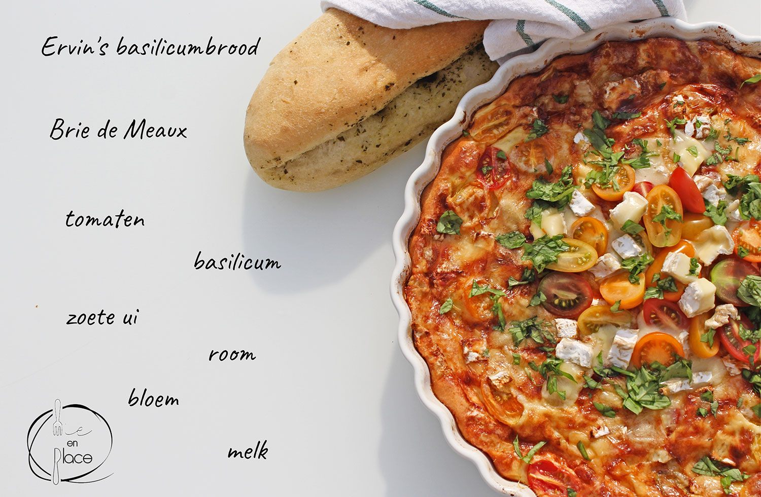 Mie en Place hartige clafoutis met