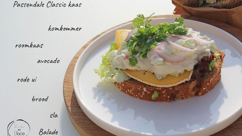 Mie en Place smörrebröd met kaas