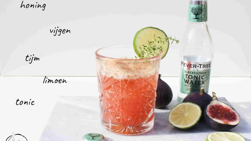 Mie en Place mocktail honey fig fig