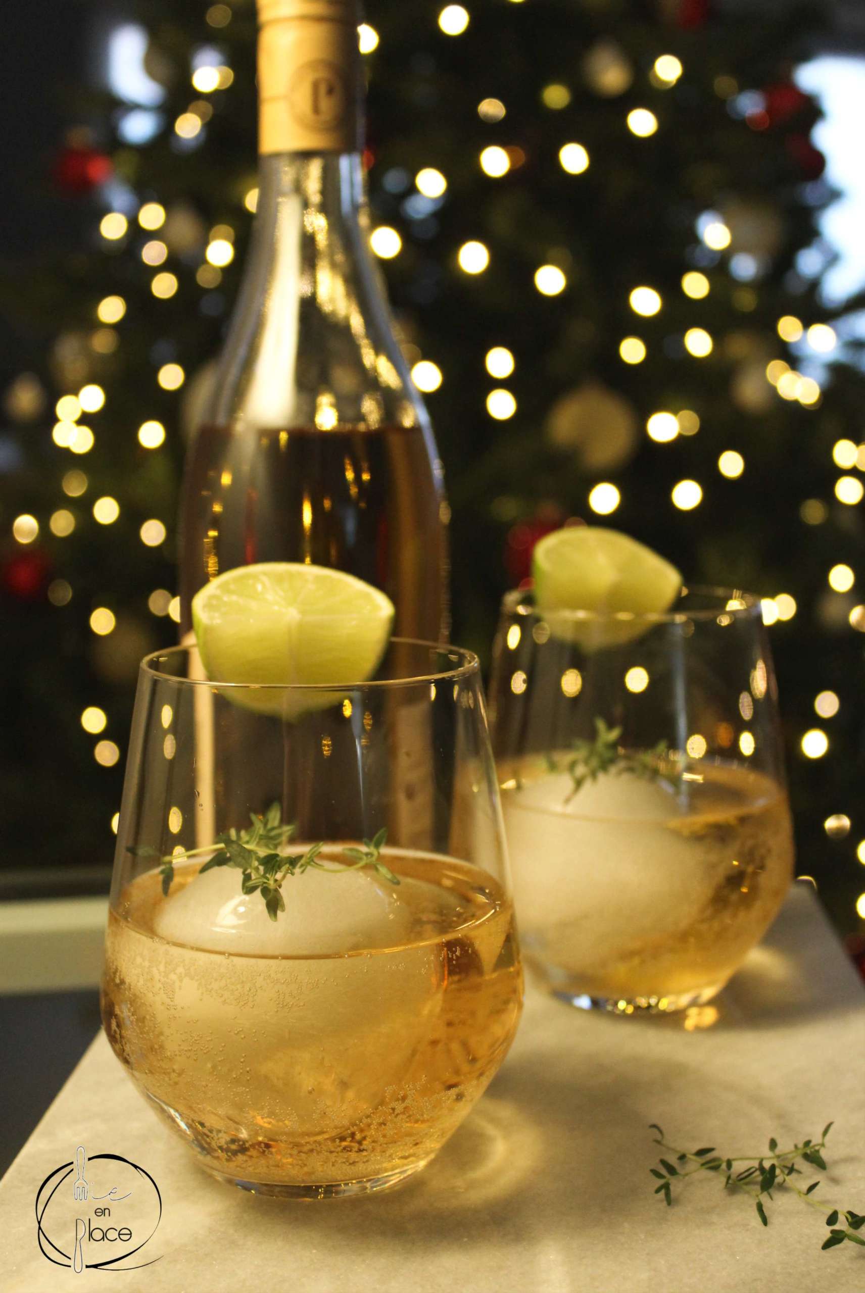 Mie en Place cocktail Pineau des Charentes
