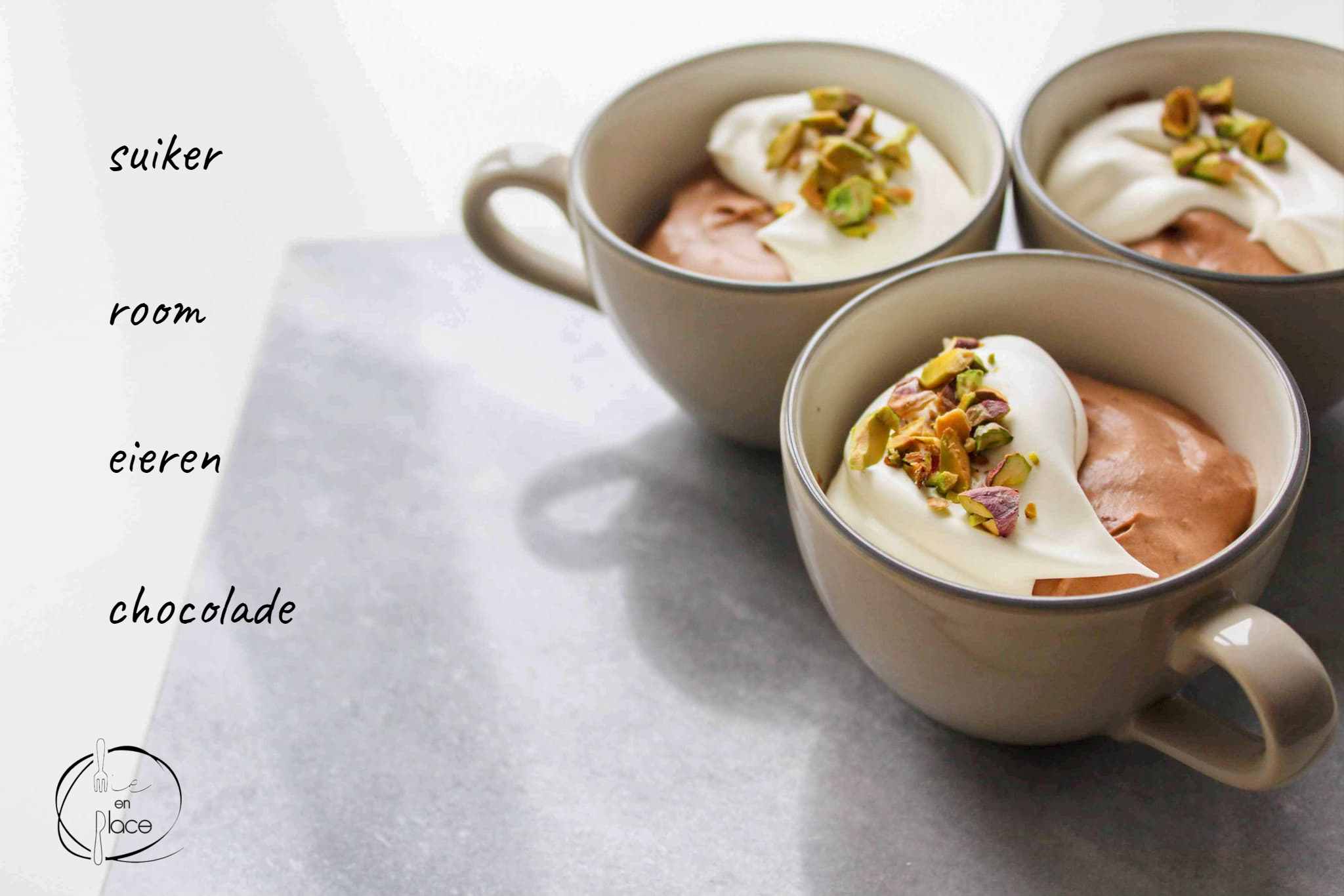 Mie en Place chocolademousse