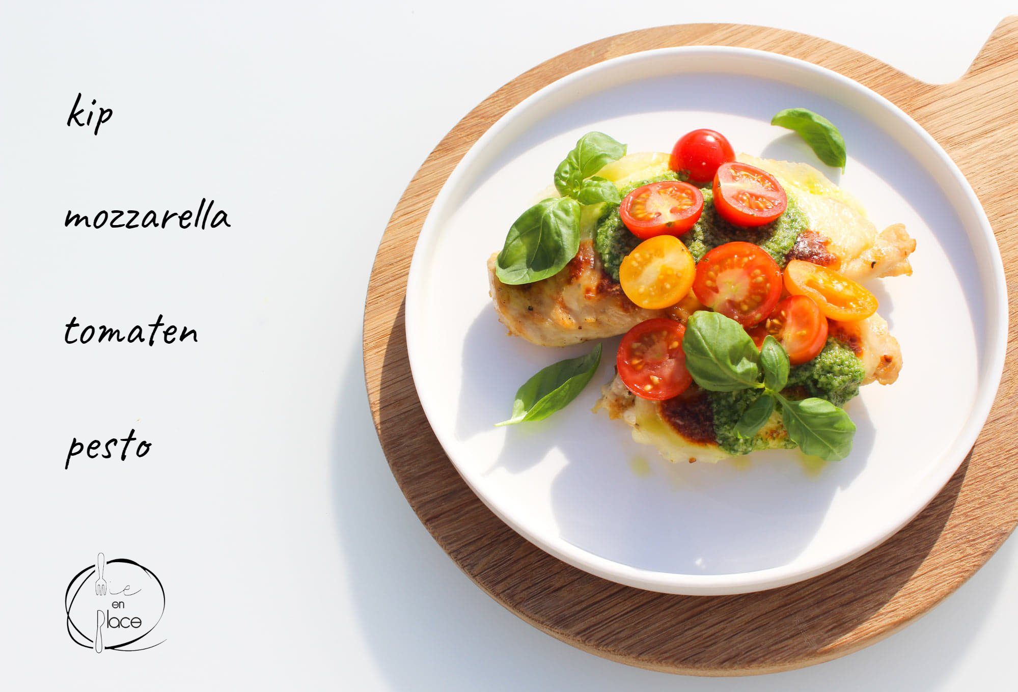 Mie en Place gegrilde kip caprese