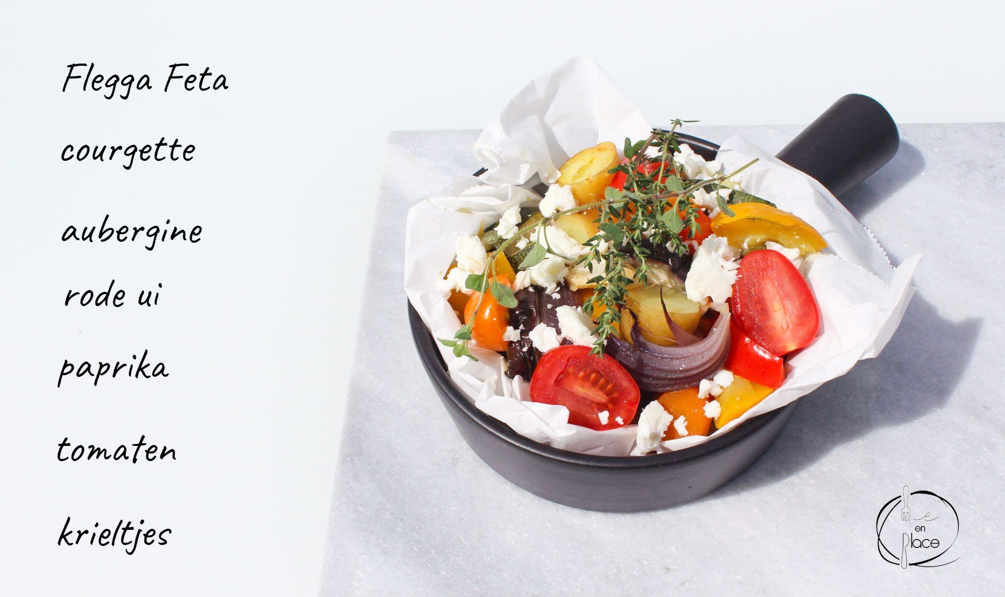Mie en Place groenten en papilotte met Feta