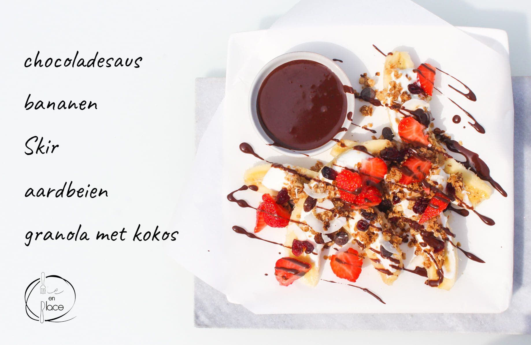 banana split ontbijt