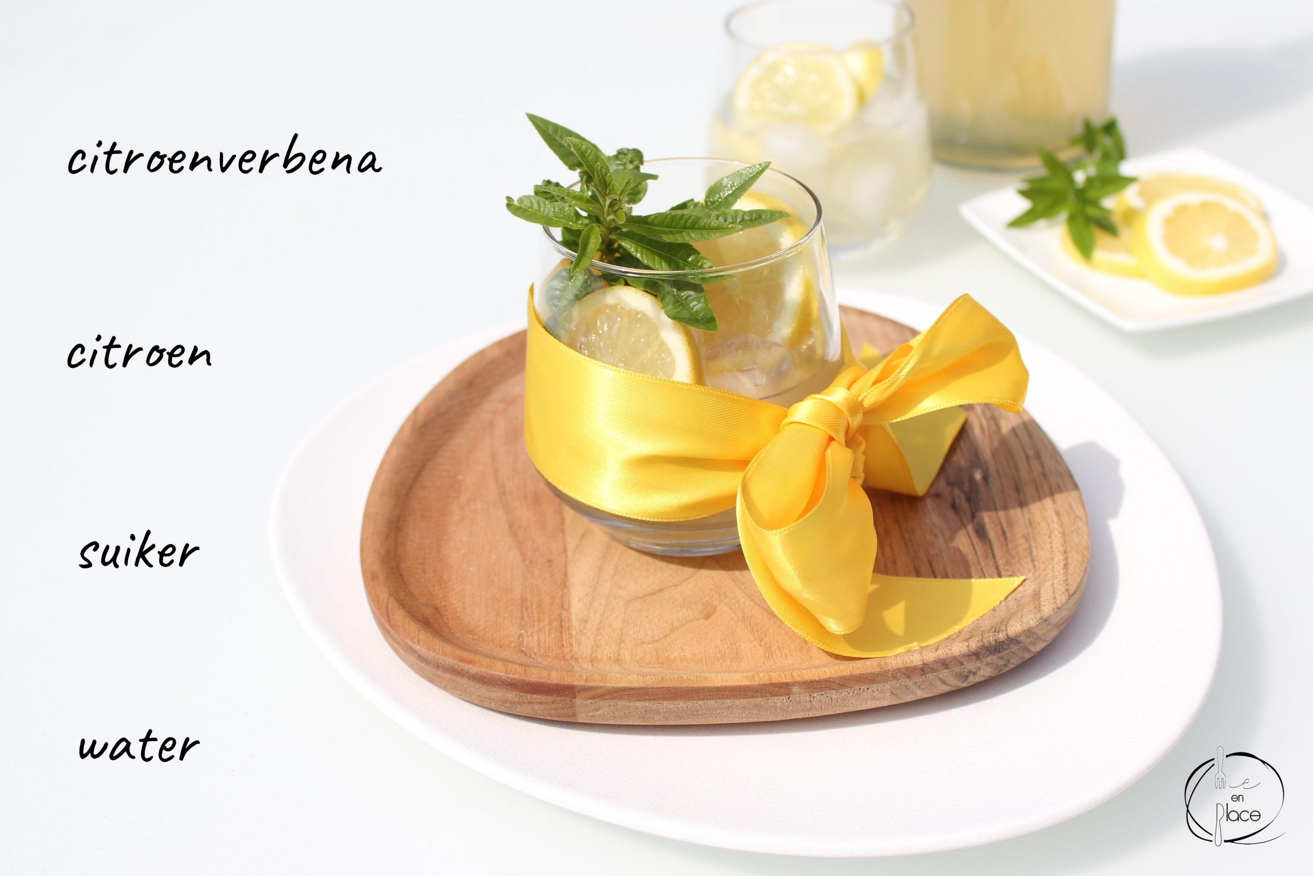 Mie en Place icetea van citroenverbena