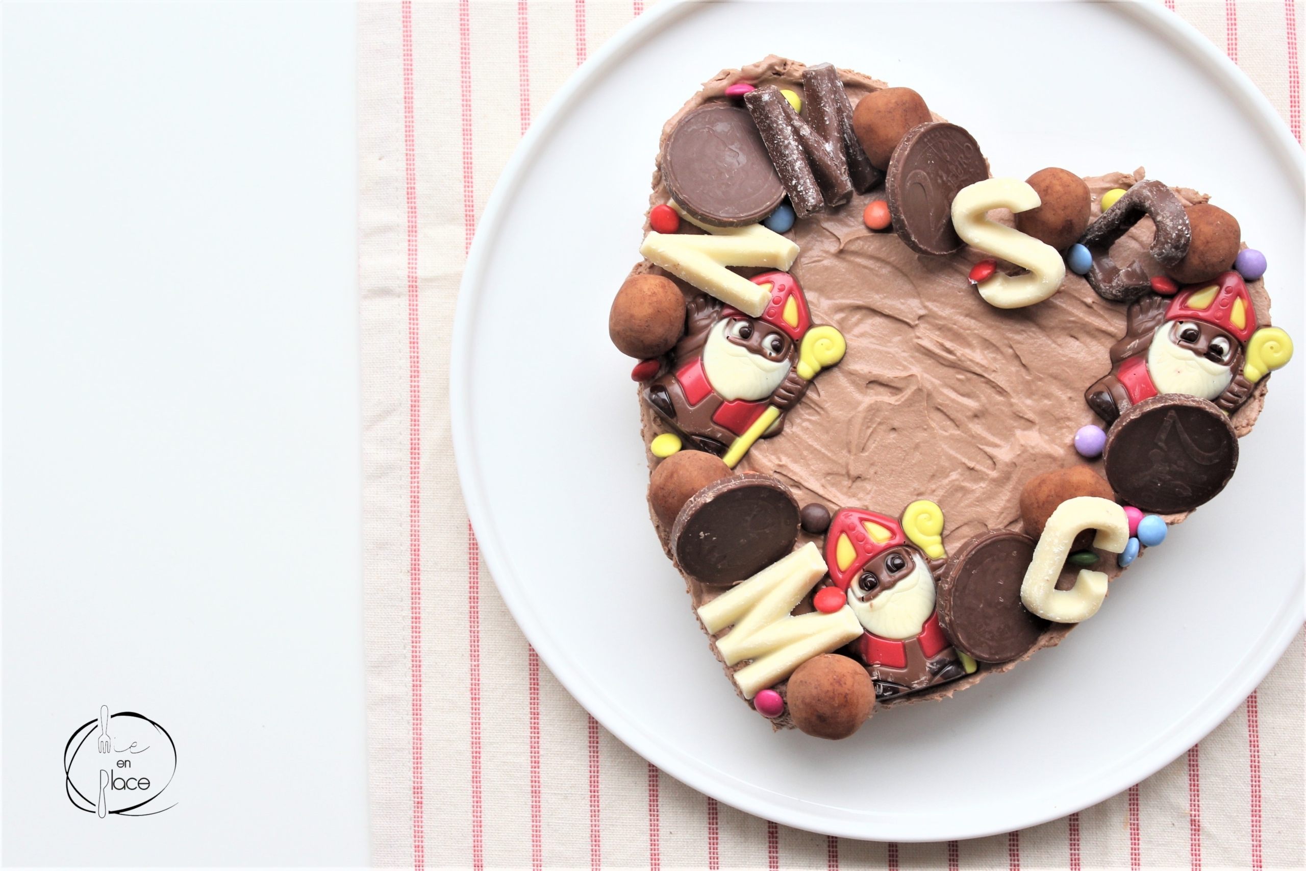 Mie en Place cheesecake van chocolade