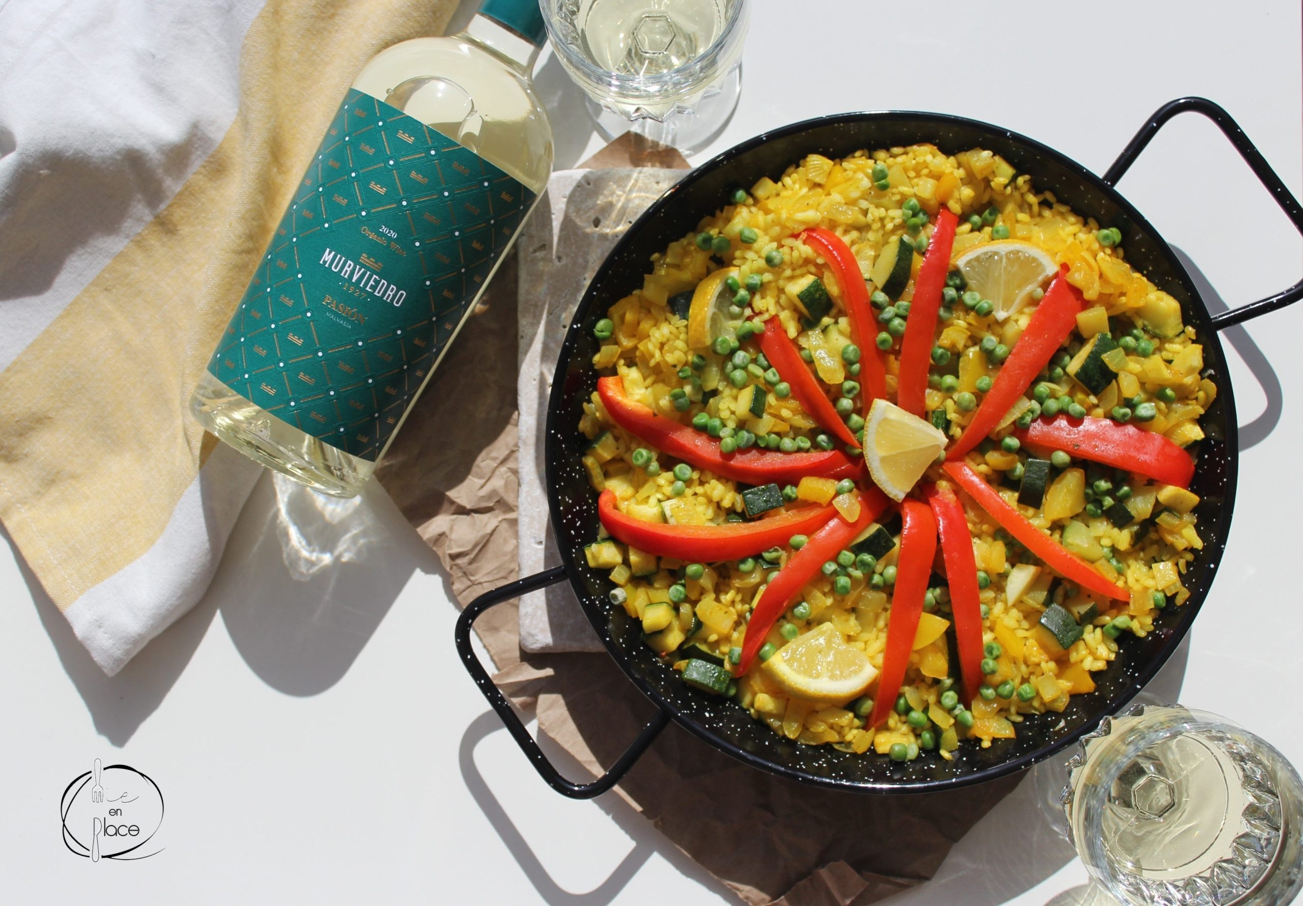 Mie en Place vegetarische paella