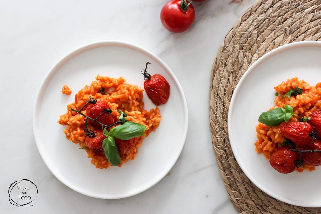 Mie en Place risotto van tomaten