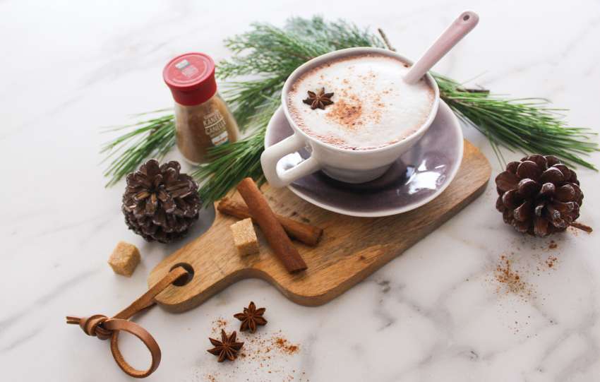 Mie en place warme chocolademelk